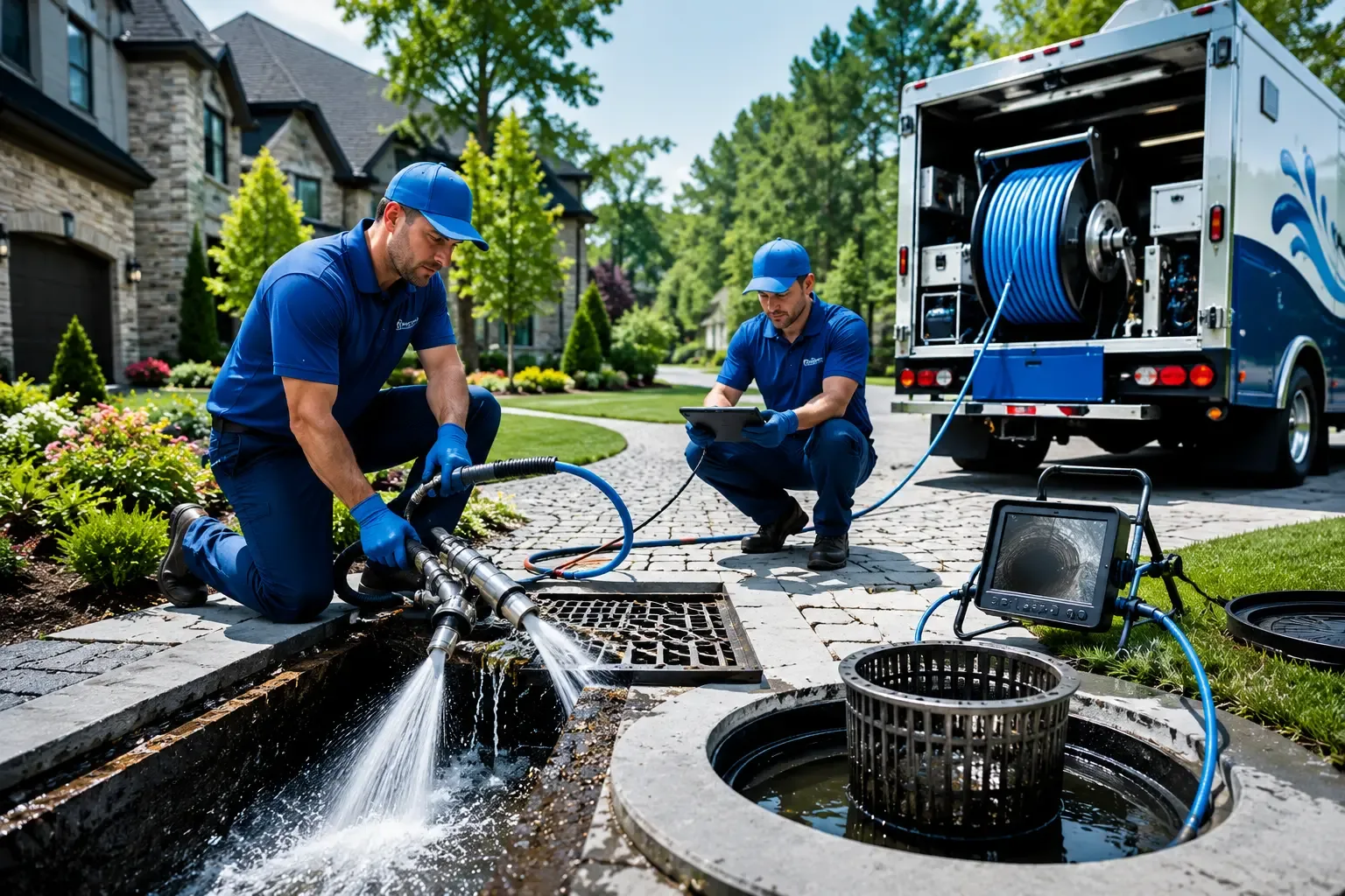 Local outdoor drain cleaning professionals in Knickerbocker, TX